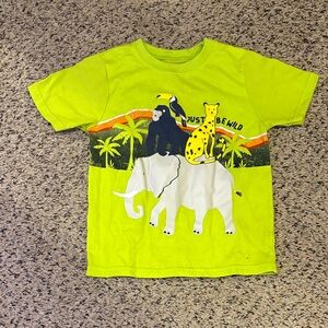 Garanimals Neon Green Jungle Adventure Tee